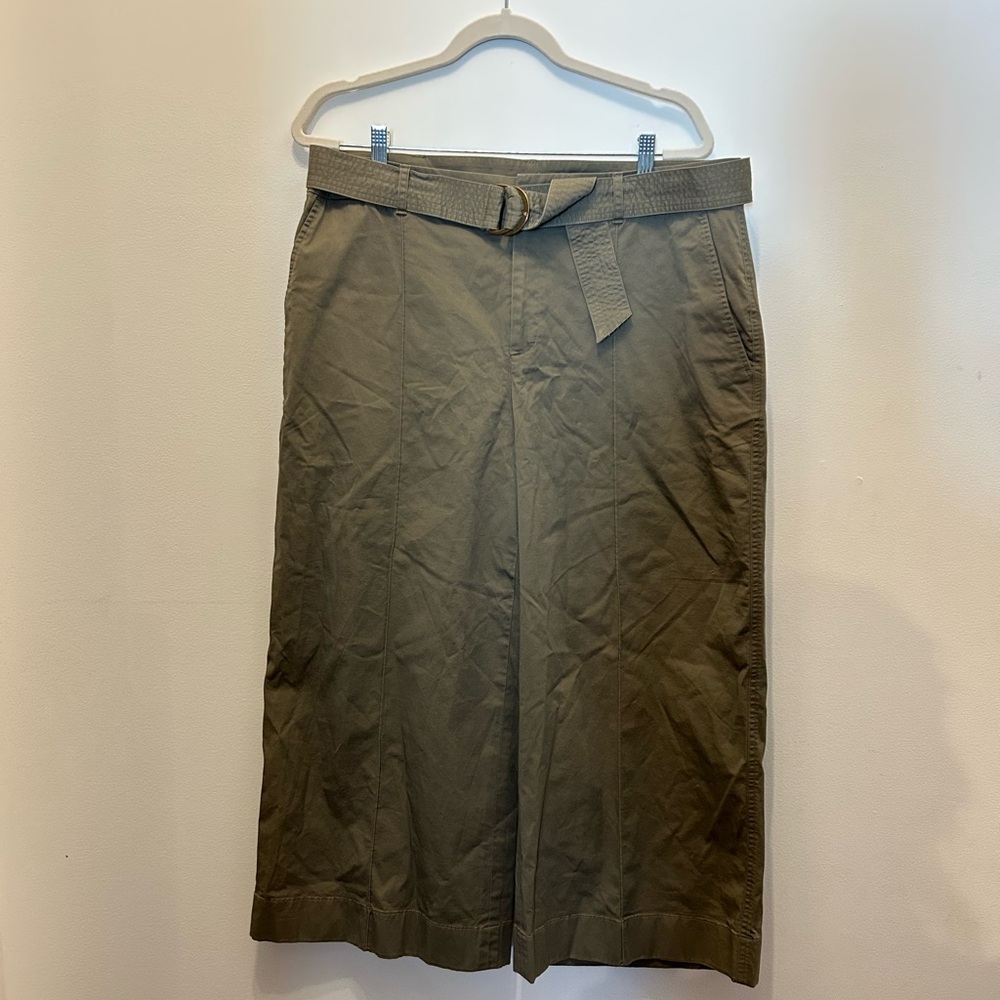 Lauren Ralph Lauren cropped wide leg pants